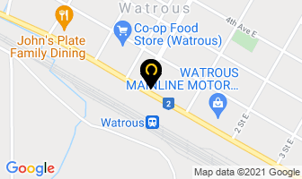 Sears Canada Inc in Watrous map