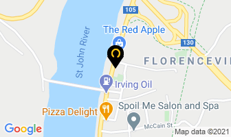 Sears Catalogue Pickup in Florenceville-Bristol map
