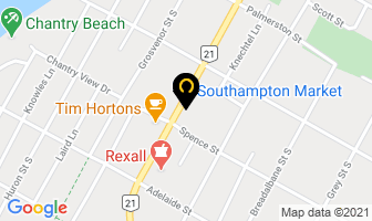 Sears Catalogue Pickup in Southampton map