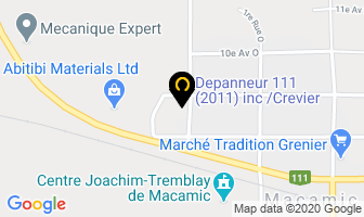 Sears Catalogue Pickup Location in Macamic map