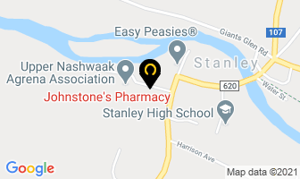 Sears Catalogue Pickup Location in Stanley map