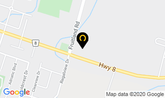 Sears Catalogue Pickup Location in Hamilton map