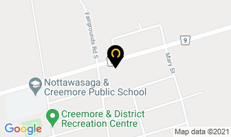 Sears Catalogue Pickup Location in Creemore map