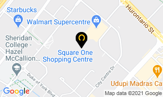 Sears Department Store in Mississauga map