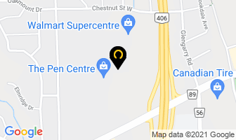 Sears Hearing Centre in St. Catharines map