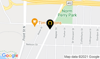 Sears Rent A Car in Sarnia map