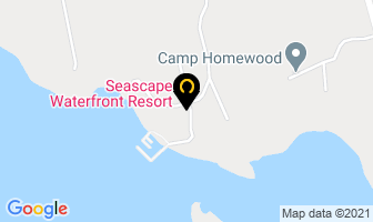 Seascape Waterfront Resort in Frankford map