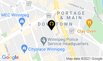 Seaside Salty Rocks Massage Spa in Winnipeg map