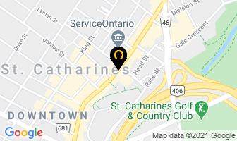 Seasons Sushi in St. Catharines map