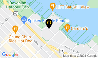 Seawall Bar & Grill in Vancouver map