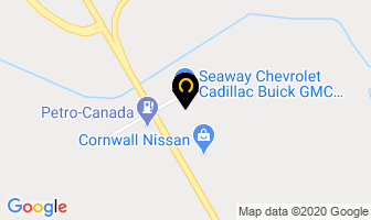 Seaway Chevrolet Cadillac Buick Gmc Ltd. in Cornwall map