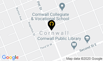 Seaway Valley Community Health Centre in Cornwall map