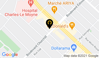 Sebastien Bedard in Longueuil map