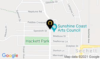 Sechelt Seniors Activity Centre Society in Sechelt map