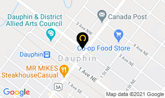 Second Ave Hair Studio in Dauphin map