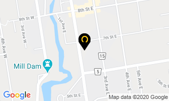 Second Avenue Lodge in Owen Sound map