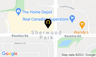 Second Cup in Sherwood Park map