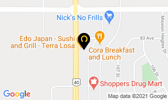 Second Cup in Grande Prairie map