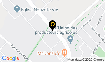 Section Rouge Media Inc in Longueuil map