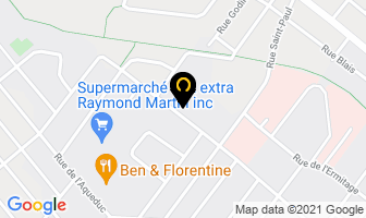 Securite Alimentaire in Victoriaville map
