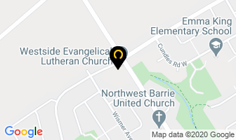 Seeds Childcare in Barrie map