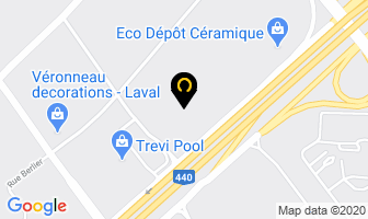 Segabo Design in Beauharnois map