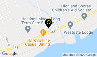 Select Services in Magog map