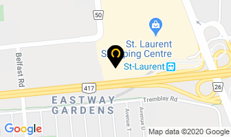 Seller And Brown Dentistry in Guelph map