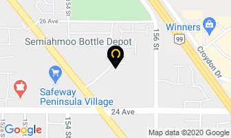 Semiahmoo Bottle Depot in Surrey map
