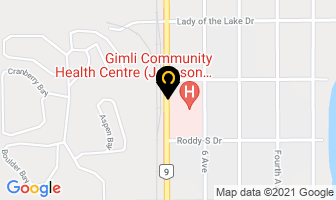 Seniors Resource Council in Gimli map