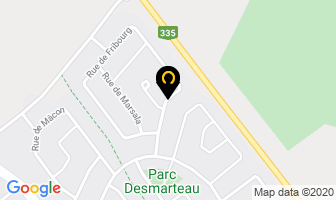 Sensation Productions in Laval map