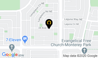 Sentinel Roofing in Calgary map