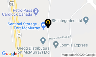 Sentinel Self Storage Corp in Fort McMurray map