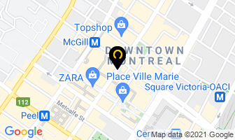Sephora Beaut&eacute; Canada in Montreal map