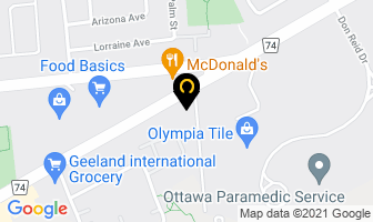 Seprotech Systems Inc in Guelph map