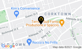 Sequence Music Production in Toronto map