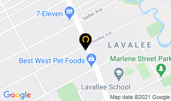 Serenity Dental in Winnipeg map