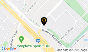 Servi Express in Brossard map