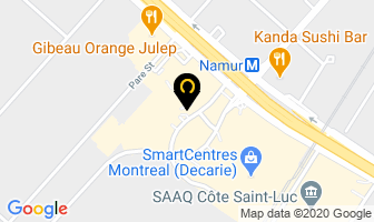 Service Absolut in Brantford map