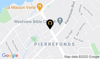 Service Auto Precision D.j. Inc in Pierrefonds map