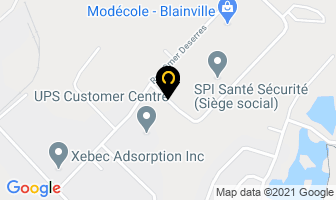 Service D'arbres Nature in Blainville map