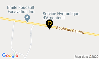 Service Hydraulique D'argenteuil in Brownsburg map
