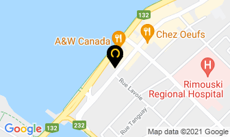 Service L P in Rimouski map
