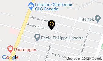 Service Major Inc in Montreal map