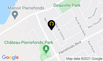 Service Pyramide Inc in Pierrefonds map