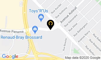 Services Collectifs Groupement Inc. in Brossard map