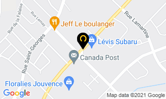 Services Comptables 2000 Plus Inc in Levis map
