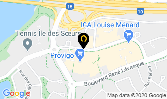 Services Optom&eacute;triques Inc in Verdun map