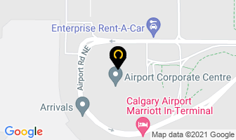 Servisair Inc in Calgary map