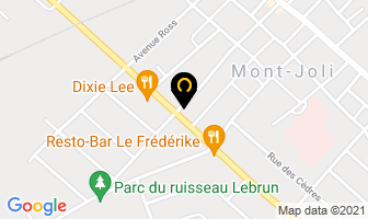 Servitech Inc in Victoriaville map